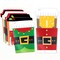Big Dot of Happiness Assorted Christmas Holiday Coffee Cup Gift Card Holders with Envelopes, Christmas Money Holder Sleeves Nifty Gifty Pack, Set of 8